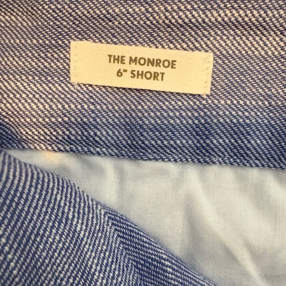 LOFT Outlet - Blue Heather The Monroe 6" Shorts - Picture 4 of 6